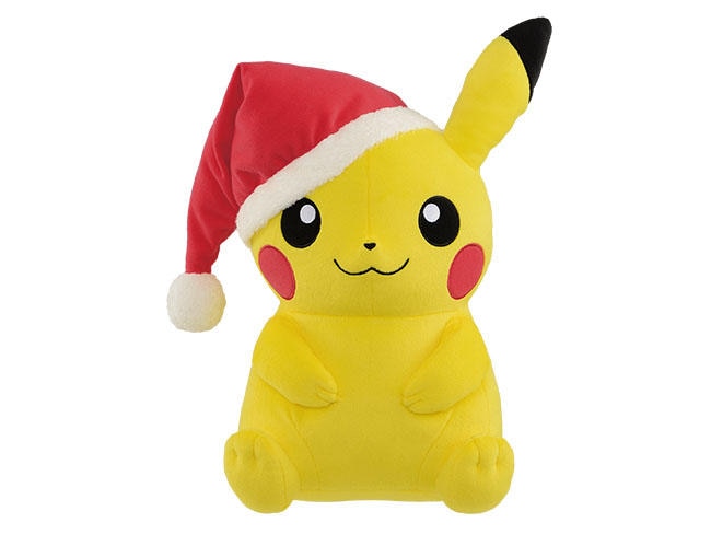 christmas pikachu plush